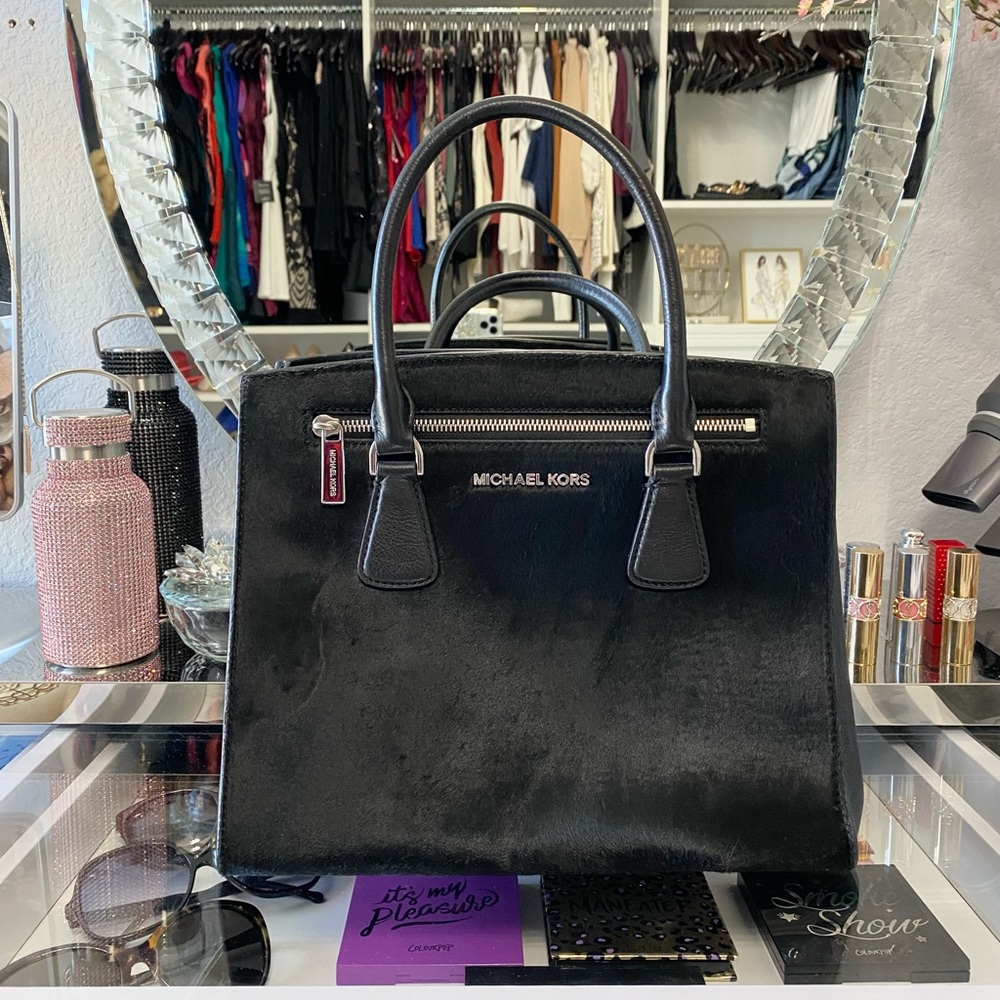 NWT Michael Kors Calf Fur Handbag